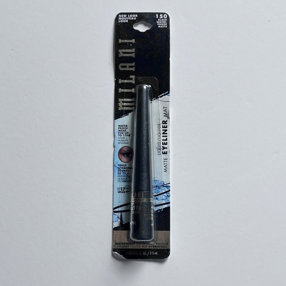 Milani Other - Milani Stay Put Matte Liquid Eyeliner 0.085oz 150 Black Waterproof Matte